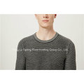 Special Pattern Round Neck Fit Strick Herren Pullover